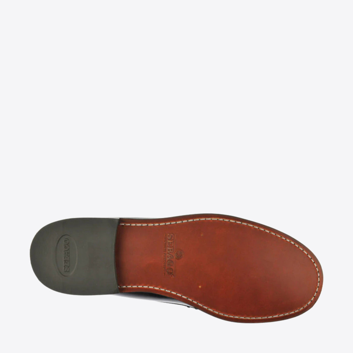 SEBAGO Classic Dan Loafer Burgundy/Black - Image 4