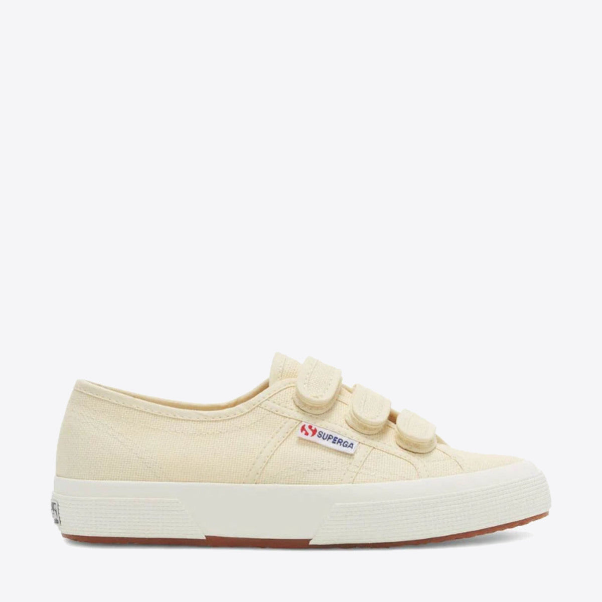 SUPERGA 2750 Cotu 3 Strap Beige Natural - Image 1