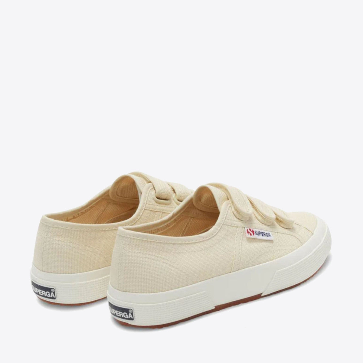 SUPERGA 2750 Cotu 3 Strap Beige Natural - Image 3