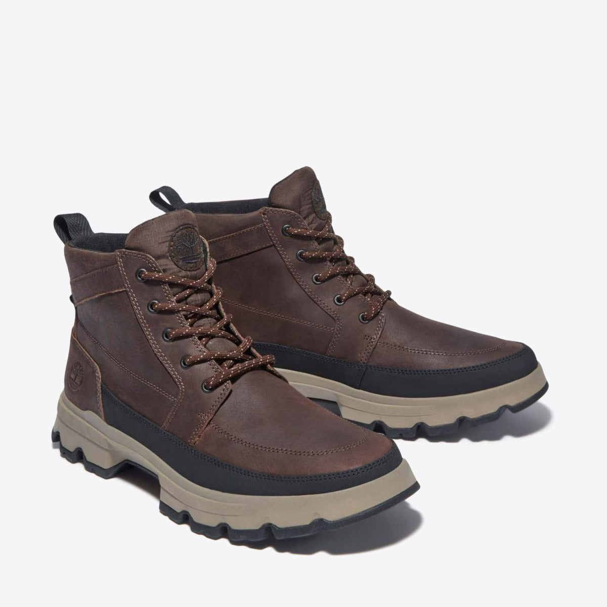 TIMBERLAND Mens Originals Ultra Waterproof Chukka Dark Brown - Image 4