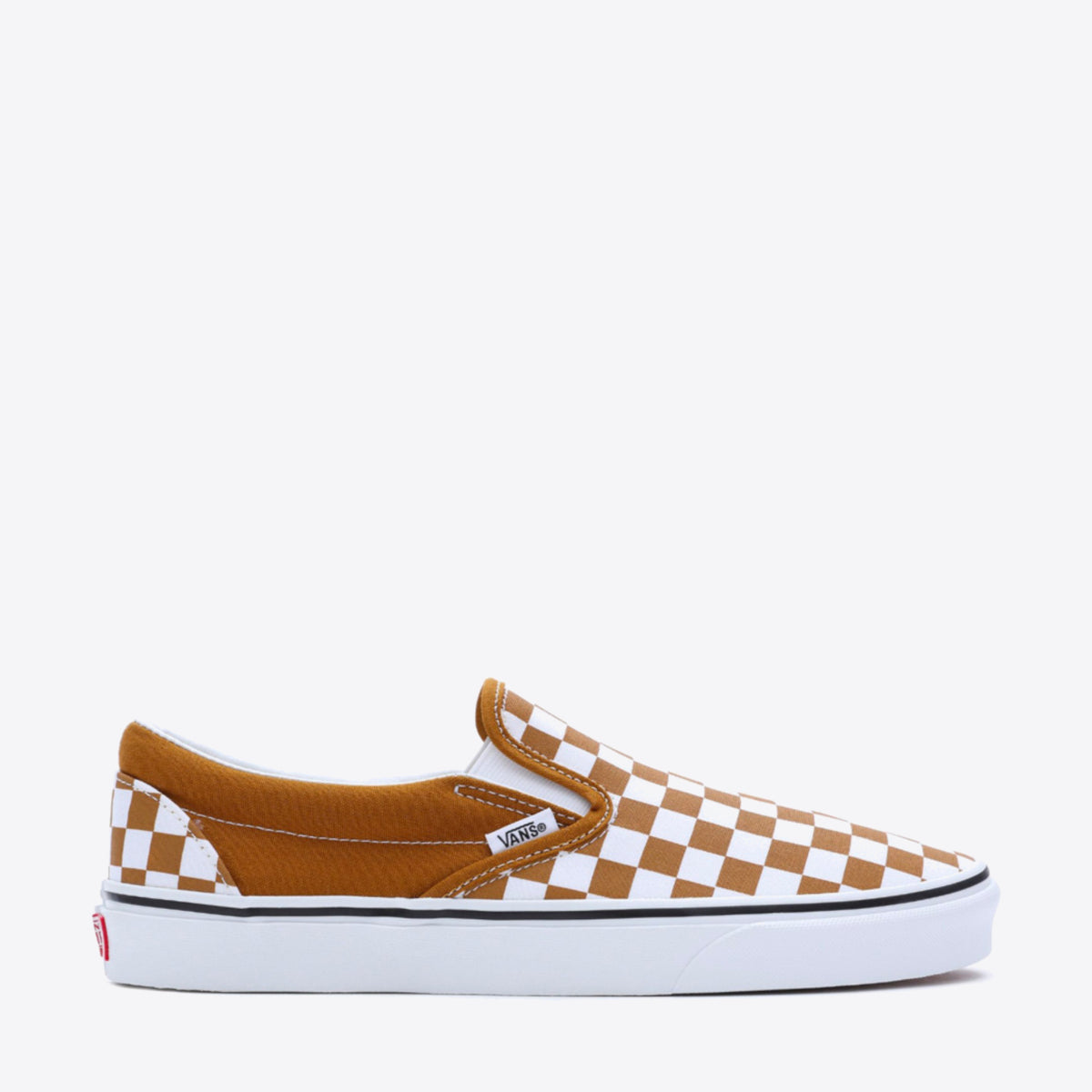 VANS Classic Checkerboard Colour Theory - Unisex Golden Brown - Image 1