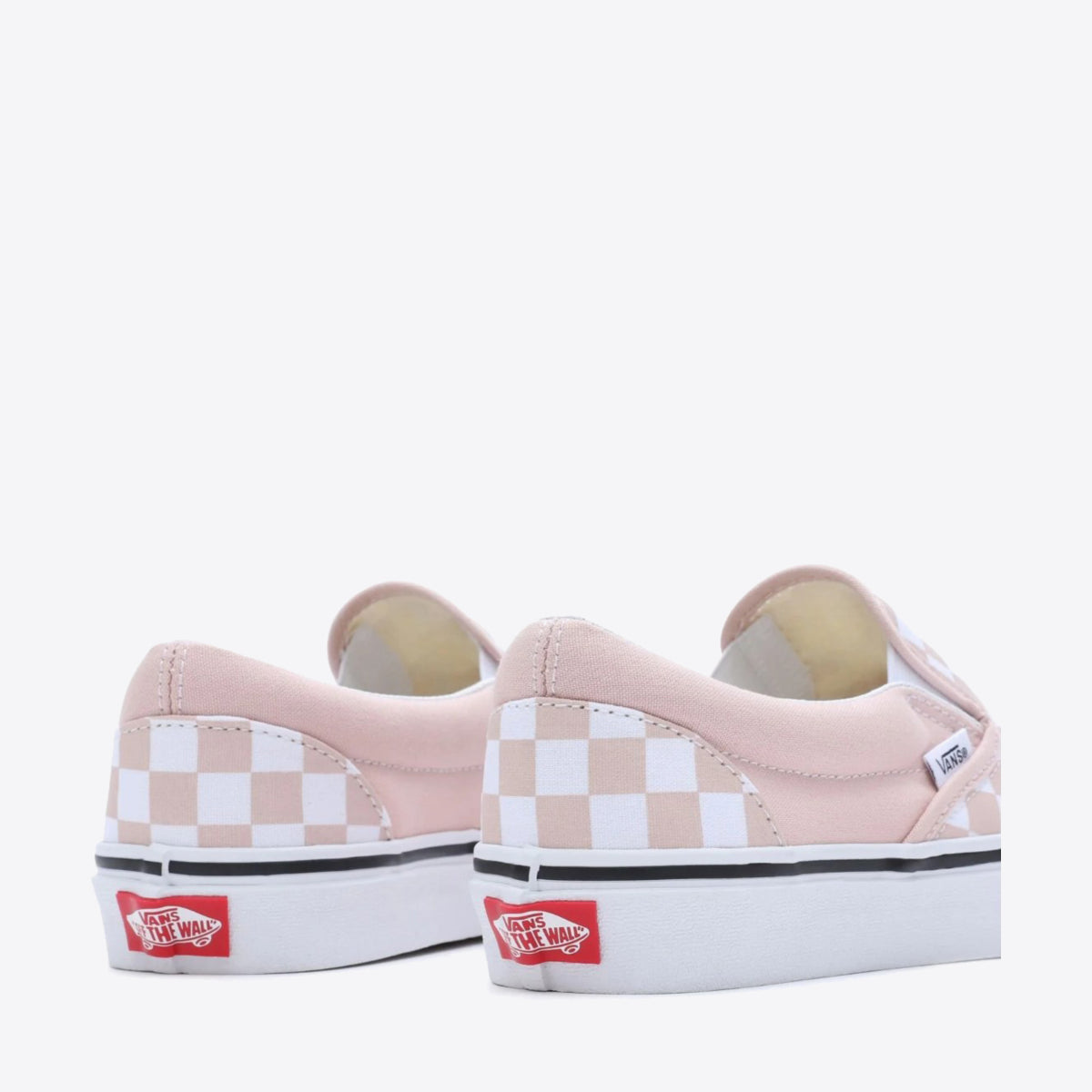 VANS Classic Slip-On Color Theory Checkerboard - Women's Rose Smoke - Image 4