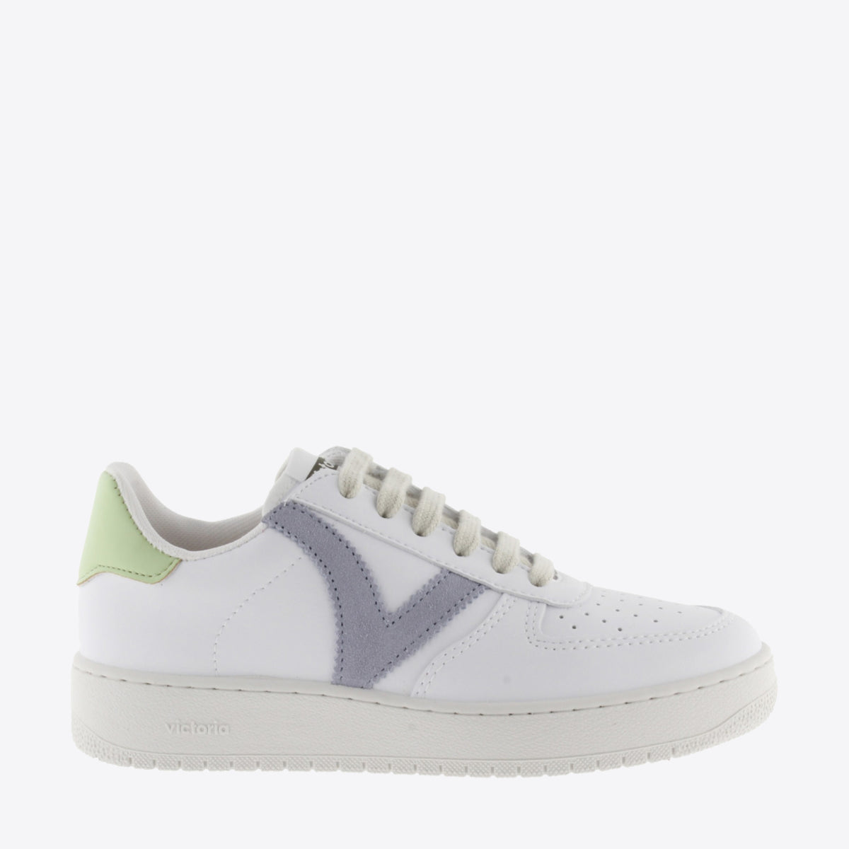 VICTORIA Madrid Contrast Faux Leather Lilac - Image 1