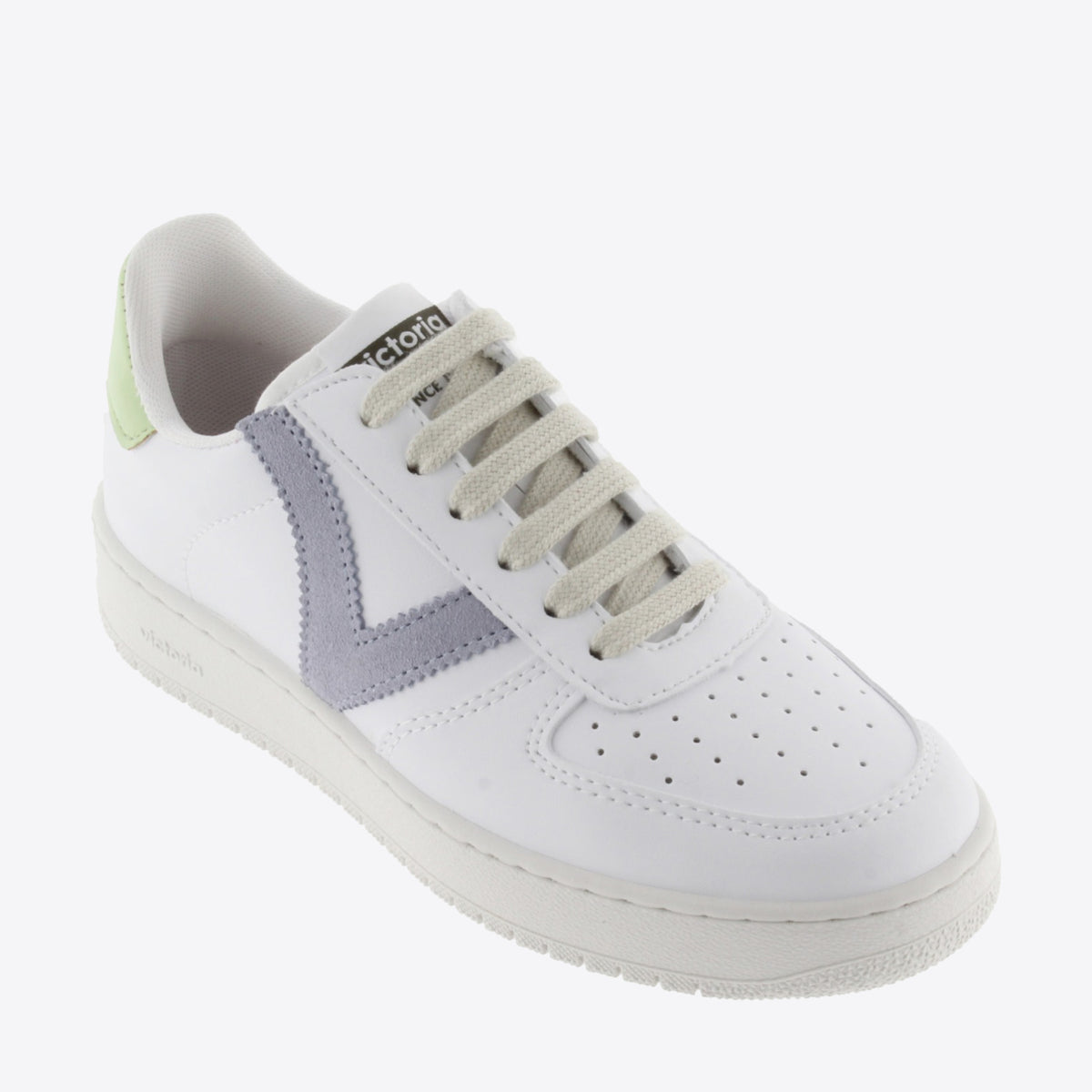 VICTORIA Madrid Contrast Faux Leather Lilac - Image 2