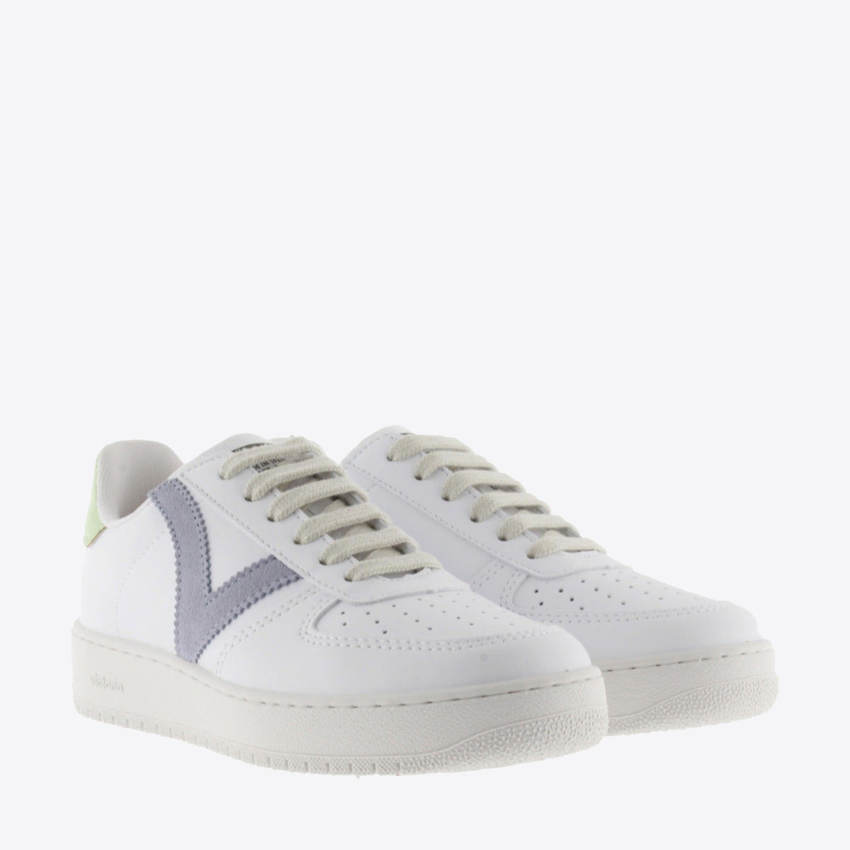 VICTORIA Madrid Contrast Faux Leather Lilac - Image 5