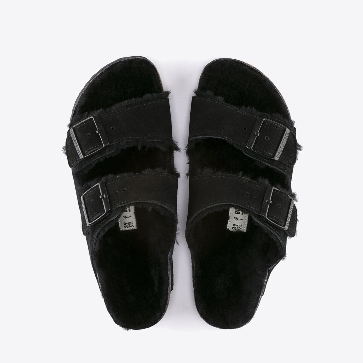 BIRKENSTOCK Arizona Shearling - Unisex Black - Image 7