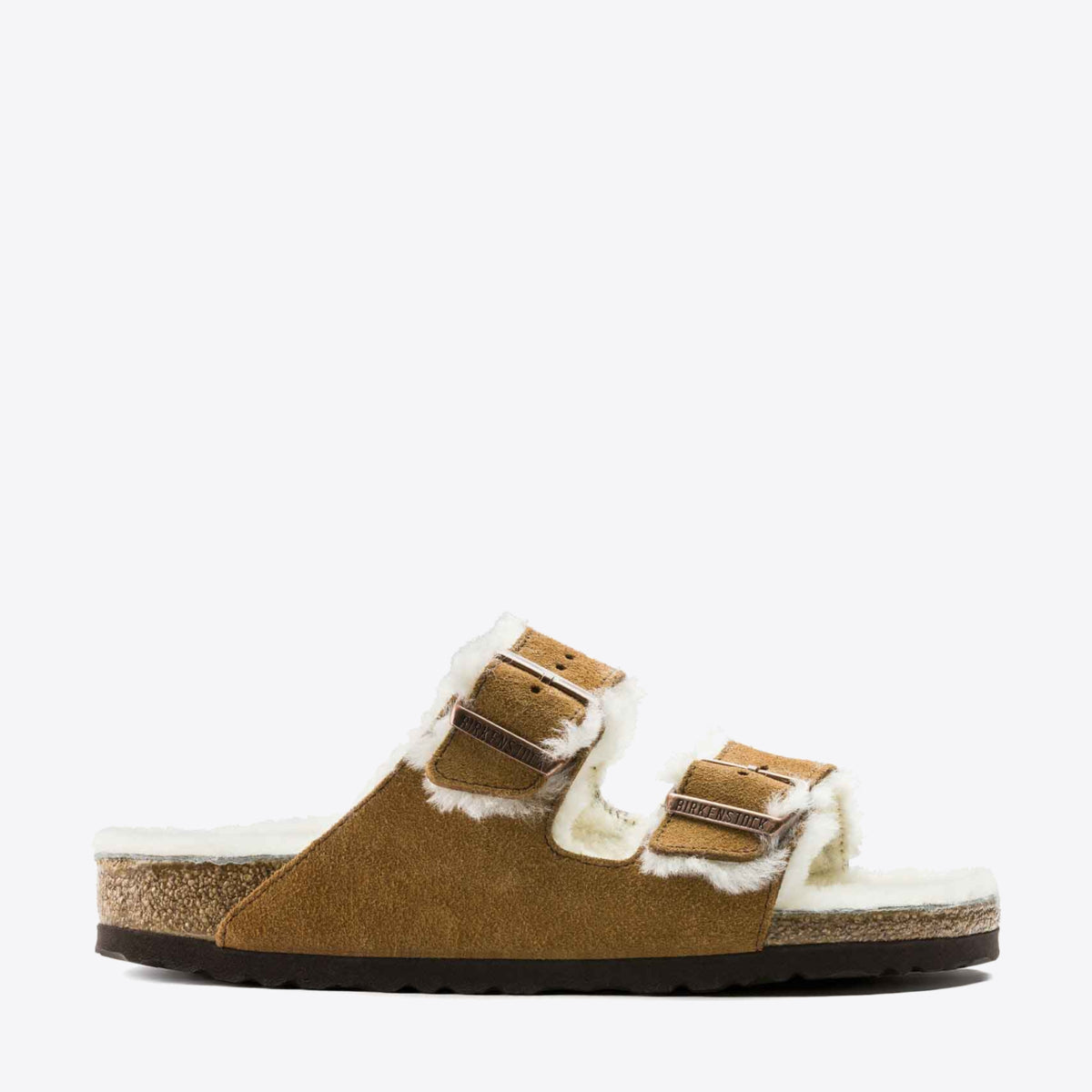 BIRKENSTOCK Arizona Shearling - Women's Mink - Image 2