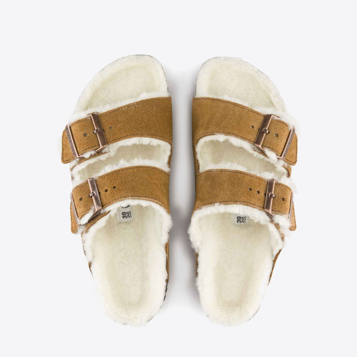 BIRKENSTOCK Arizona Shearling - Women's Mink - Image 8