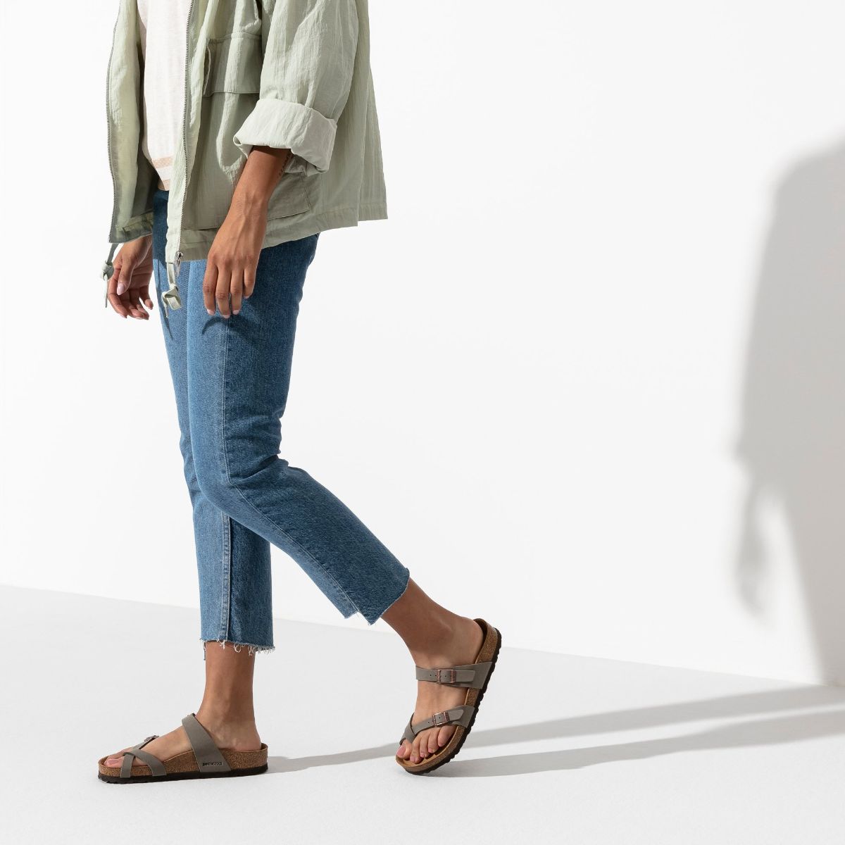 BIRKENSTOCK Mayari Birkibuc - Women's Stone - Image 6