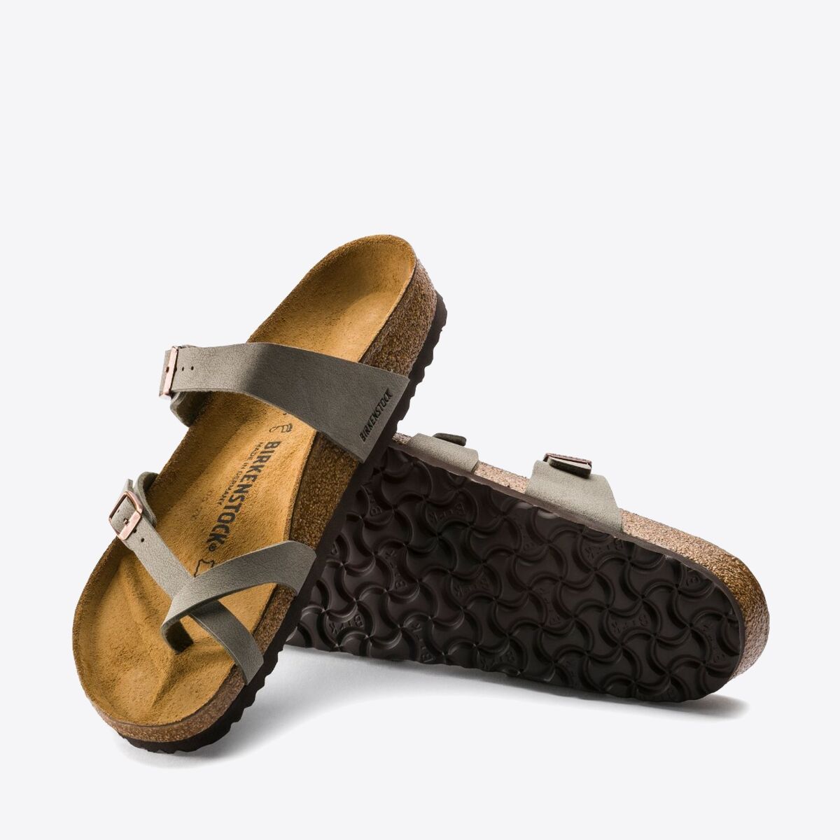 BIRKENSTOCK Mayari Birkibuc - Women's Stone - Image 9