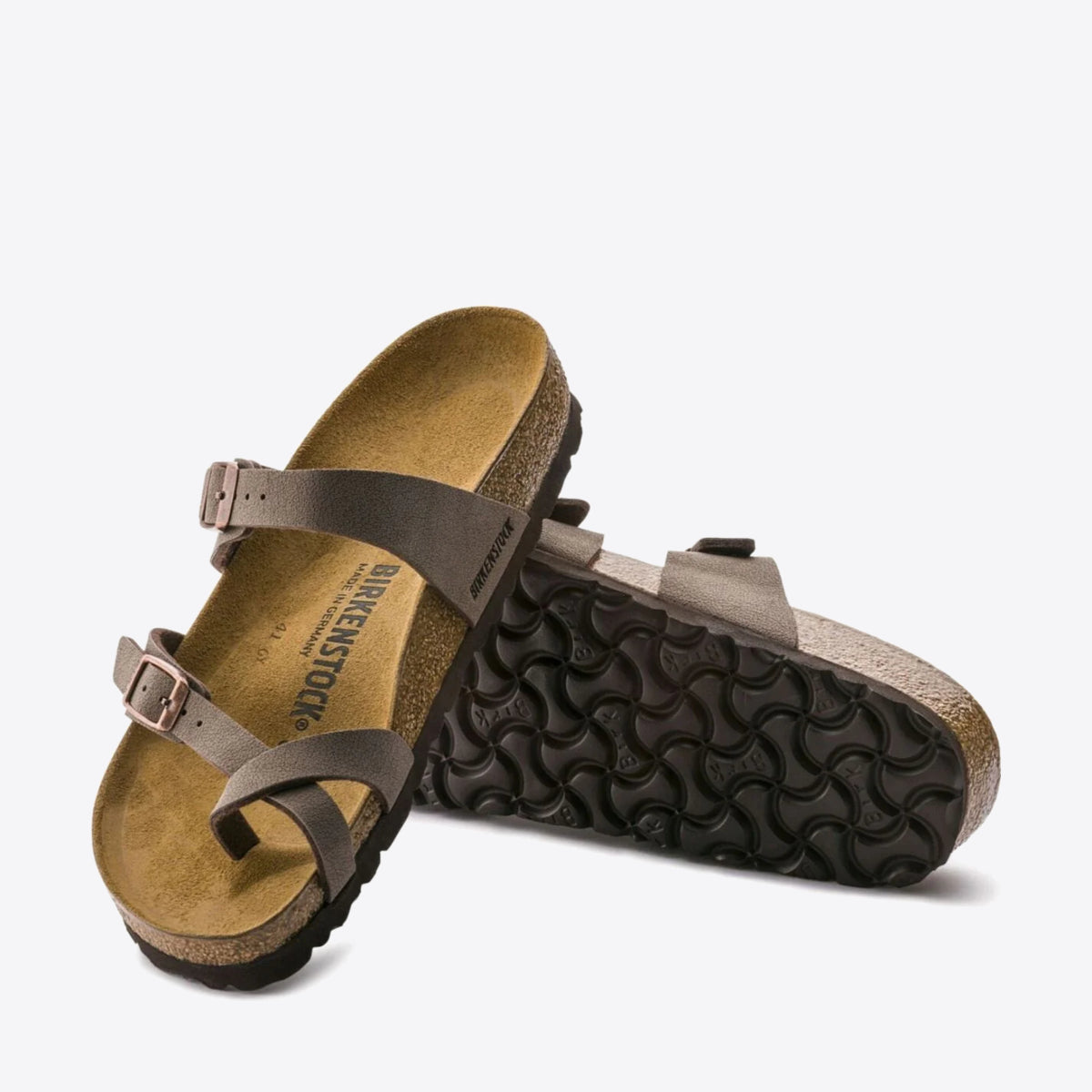 BIRKENSTOCK Mayari Birko-Flor - Women's Mocha - Image 4
