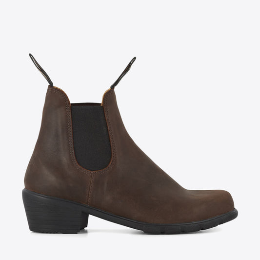 BLUNDSTONE Heeled Boot 1673 Series Antique Brown - Image 2