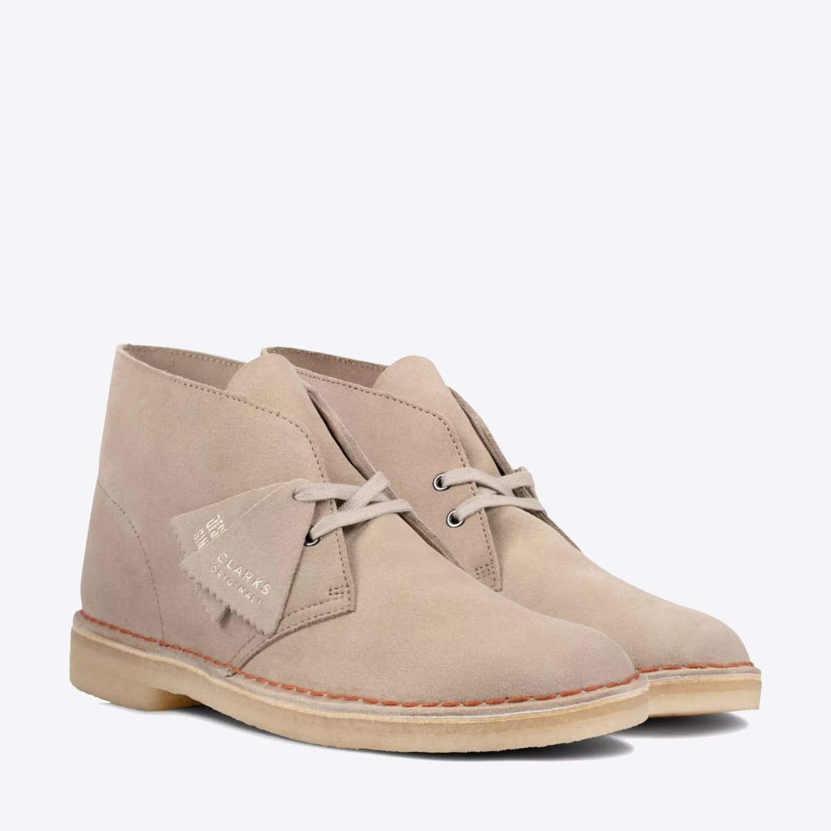 CLARKS Desert Boot Suede Sand - Image 4