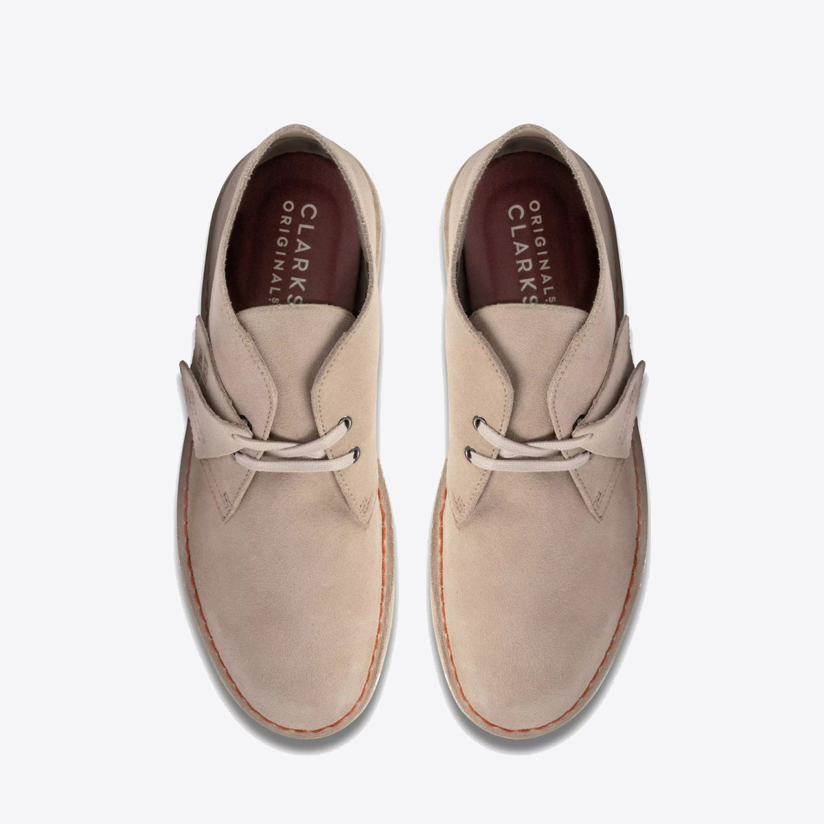 CLARKS Desert Boot Suede Sand - Image 6