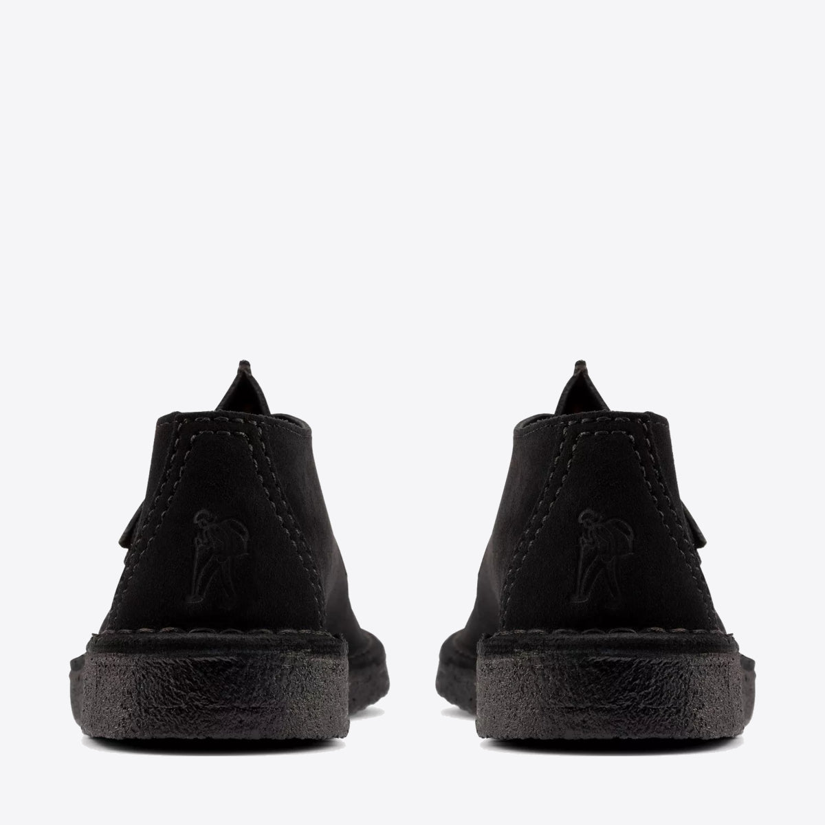 CLARKS Desert Trek Black Suede Black - Image 5