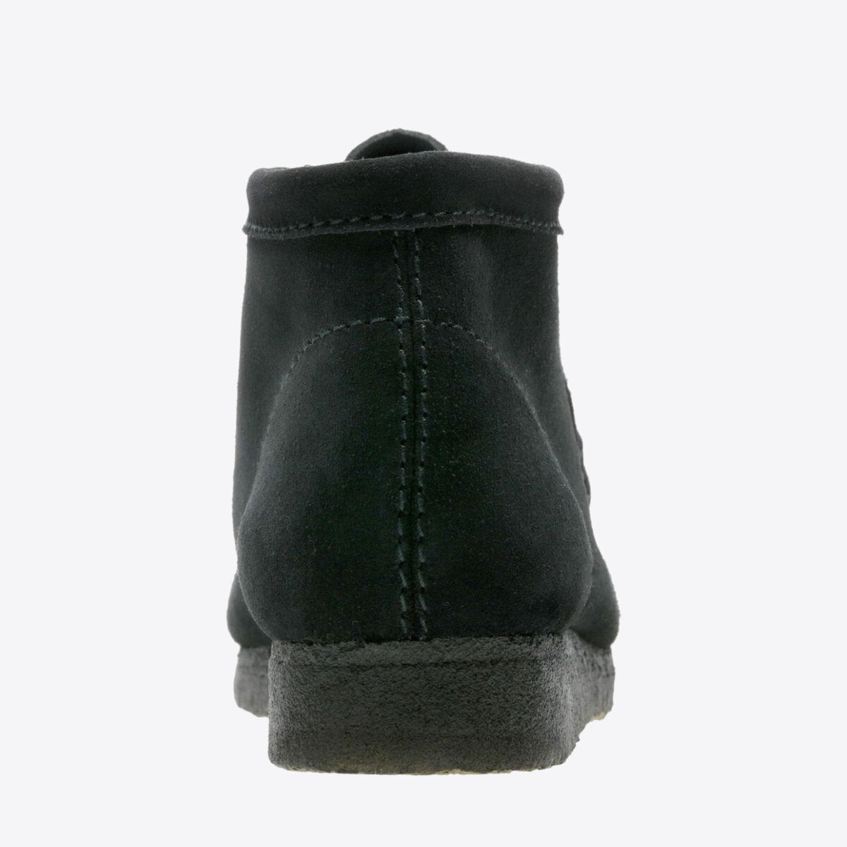 CLARKS Wallabee Boot Suede Black - Image 6