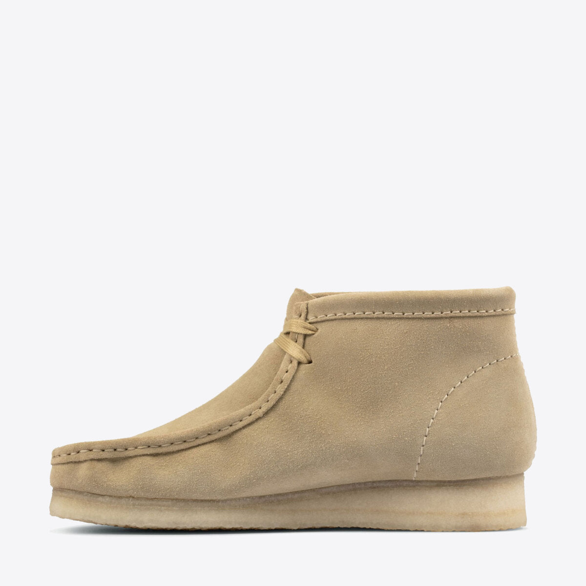 CLARKS Wallabee Boot Suede Maple - Image 5