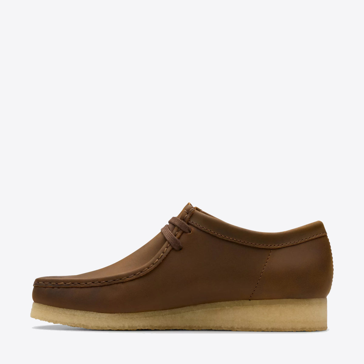 CLARKS Wallabee Shoe Suede Beeswax - Image 2