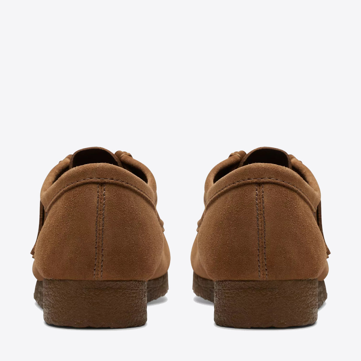 CLARKS Wallabee Shoe Suede Cola - Image 5