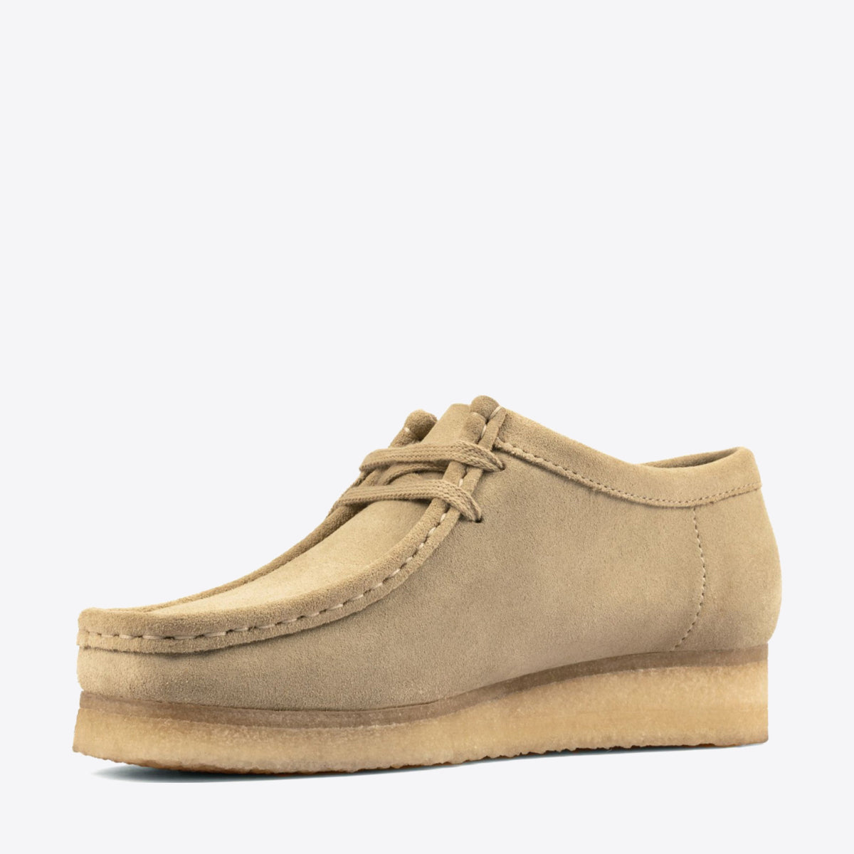 CLARKS Wallabee Shoe Suede W Maple - Image 4