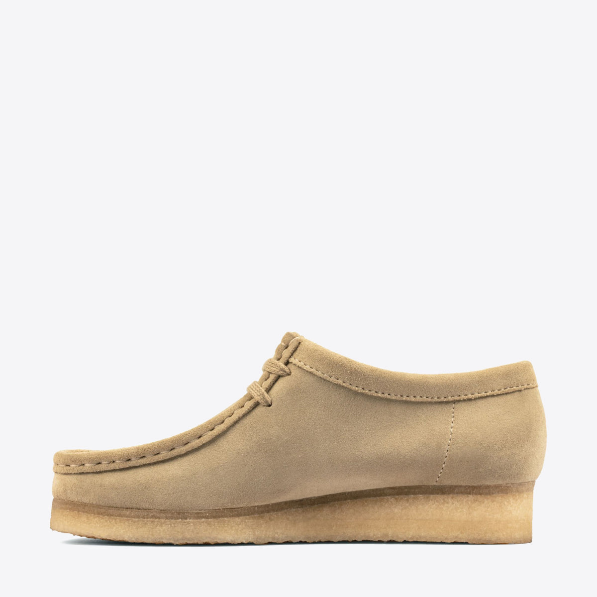 CLARKS Wallabee Shoe Suede W Maple - Image 5