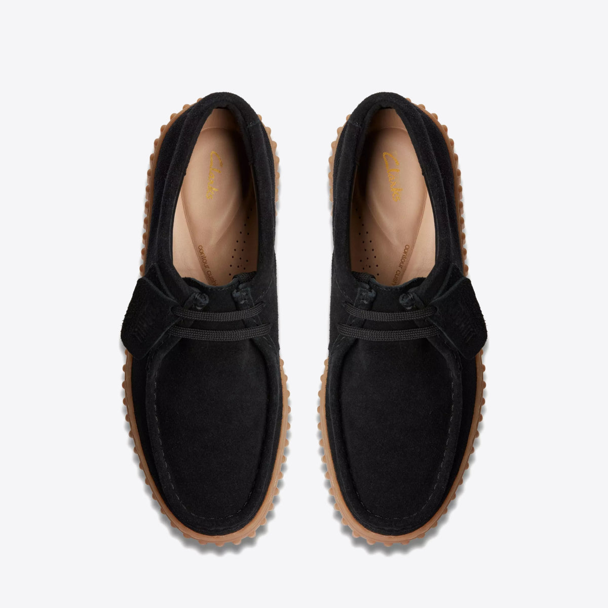 CLARKS Womens Torhill Bee Black Suede - Image 6