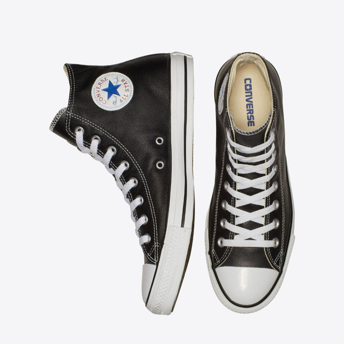 CONVERSE Chuck Taylor All Star Leather High Black - Image 6
