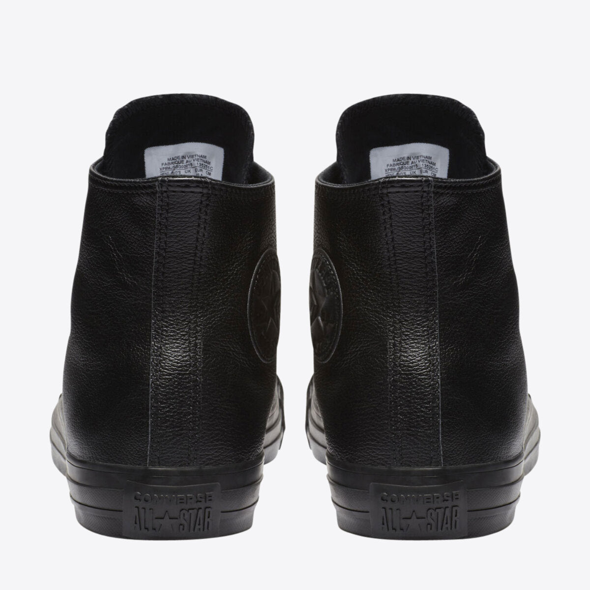 CONVERSE Chuck Taylor All Star Leather High Black Mono - Image 6