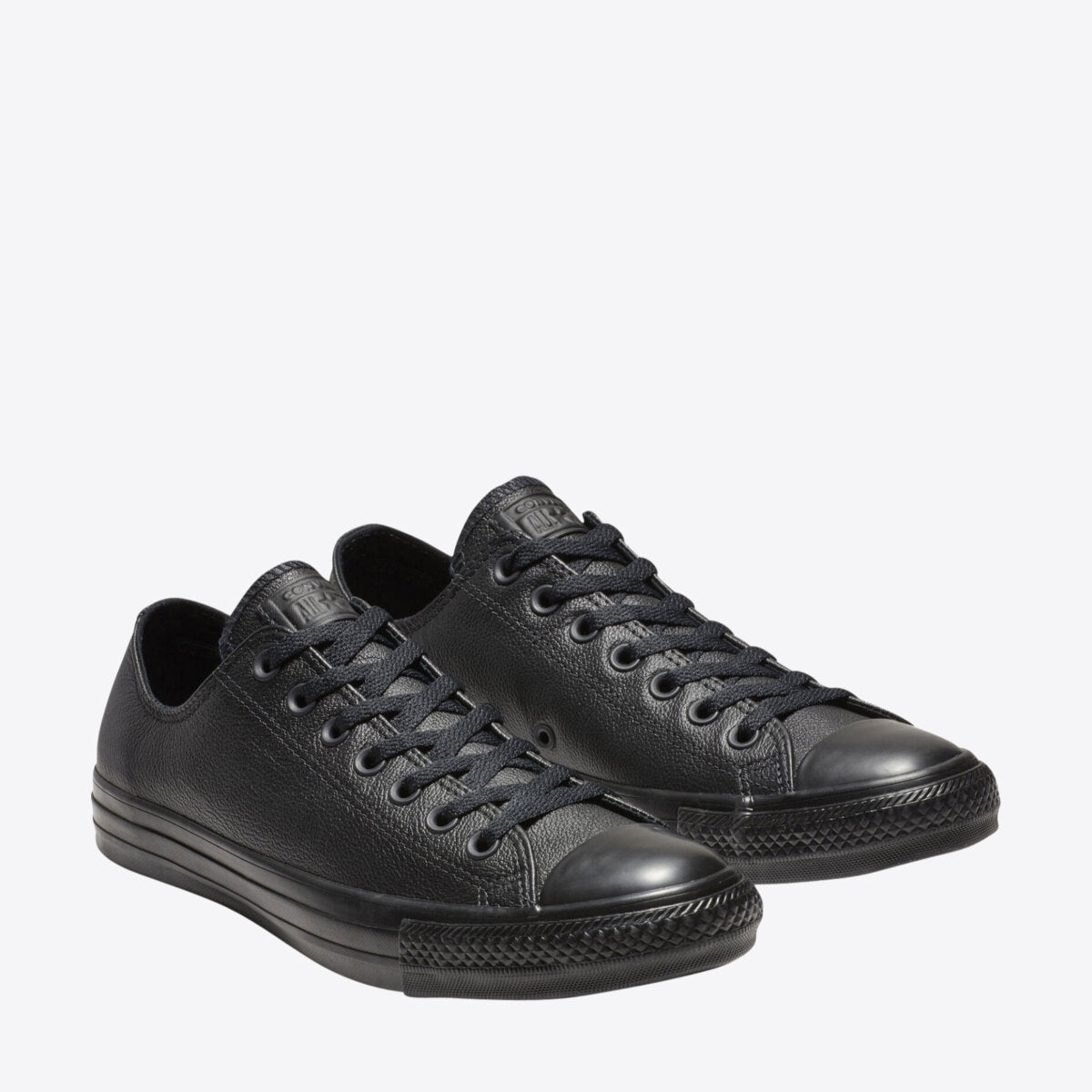 CONVERSE Chuck Taylor All Star Leather Low Black Mono - Image 3