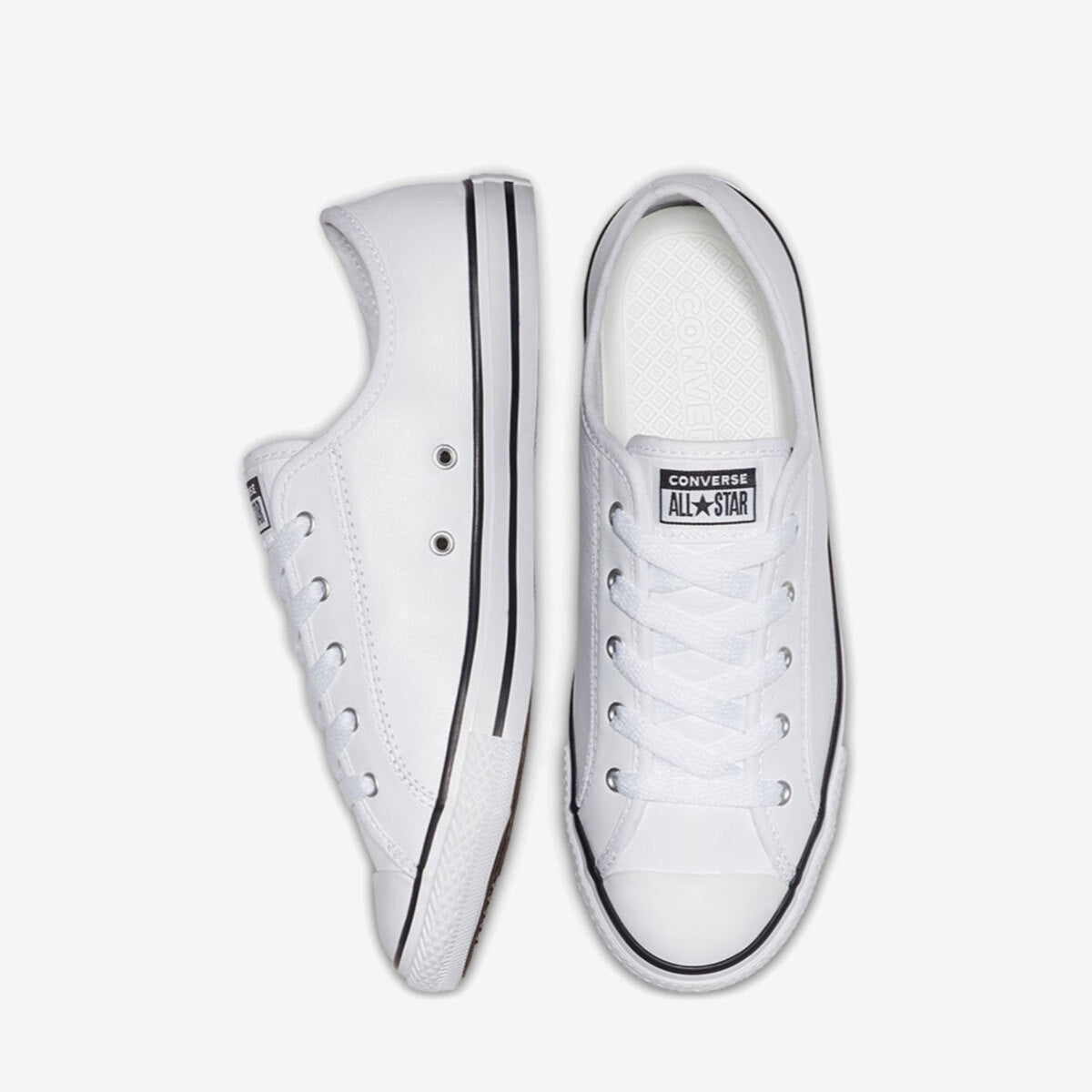 CONVERSE Dainty 2.0 Leather Low White - Image 7