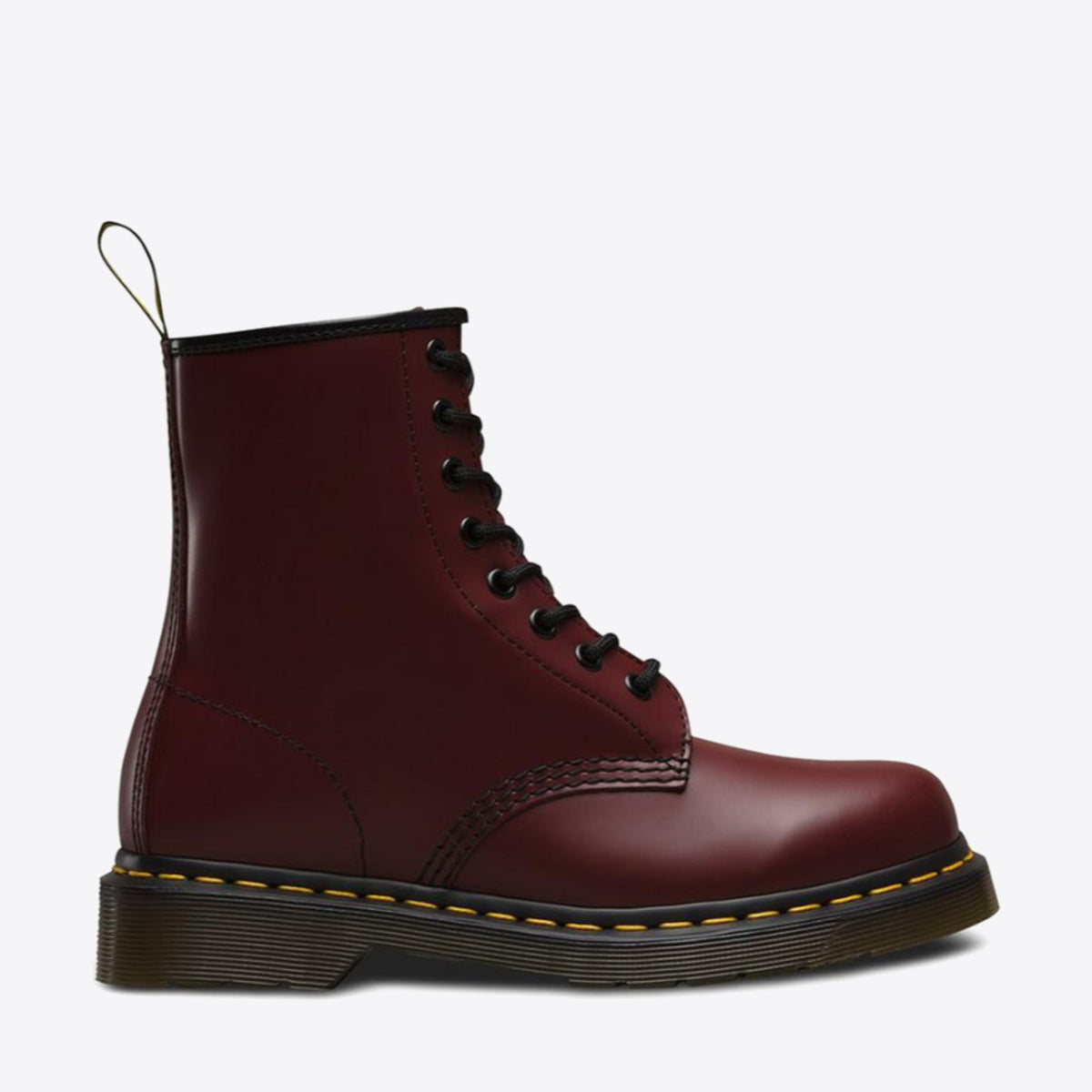DR MARTENS 1460 8 Eye Boot - Unisex Cherry Red - Image 2