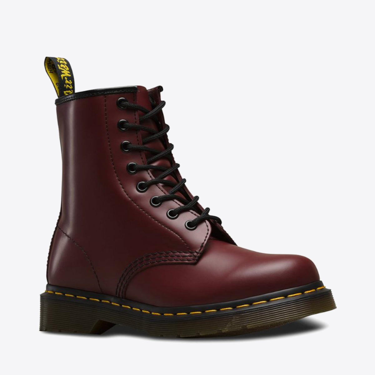 DR MARTENS 1460 8 Eye Boot - Unisex Cherry Red - Image 3