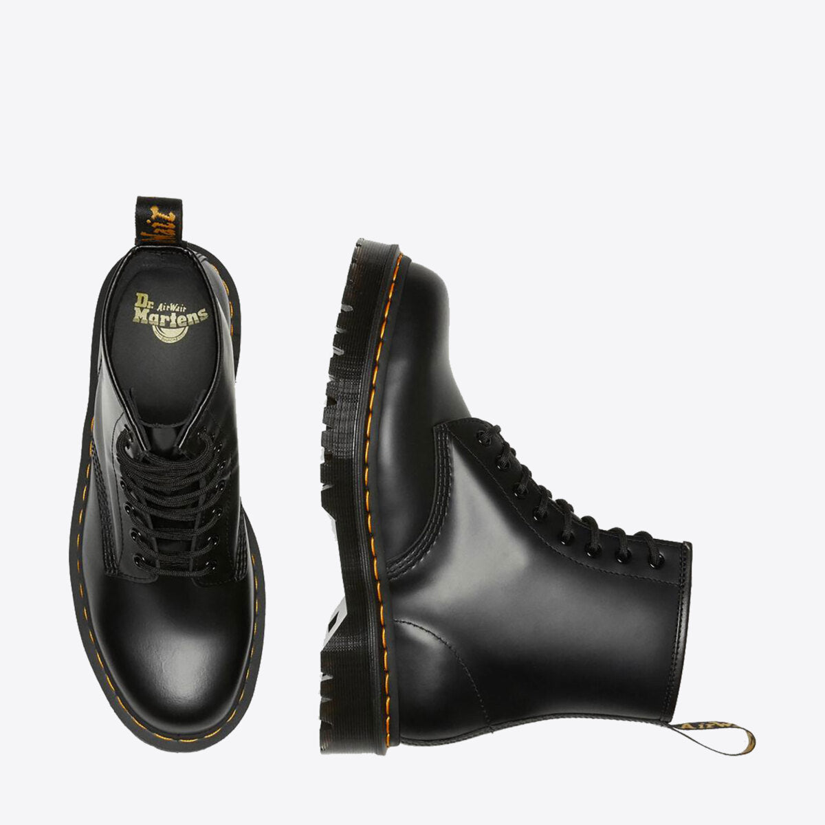 DR MARTENS 1460 Bex Platform Boot Black Smooth Leather - Image 7
