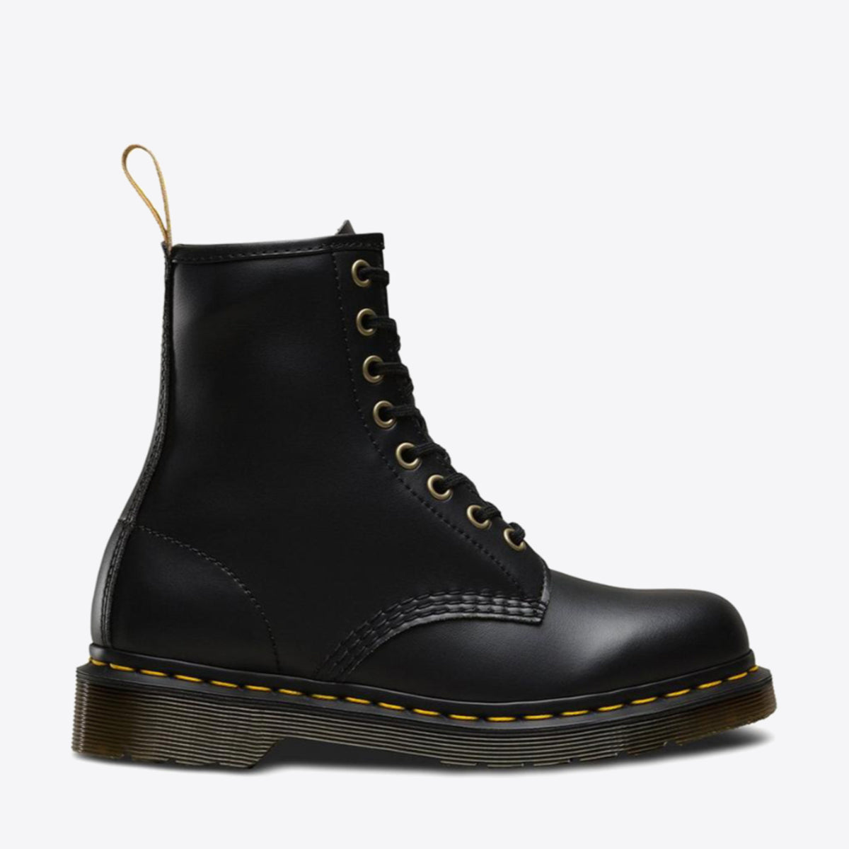 DR MARTENS 1460 Vegan 8-Eye Boot Black - Image 2