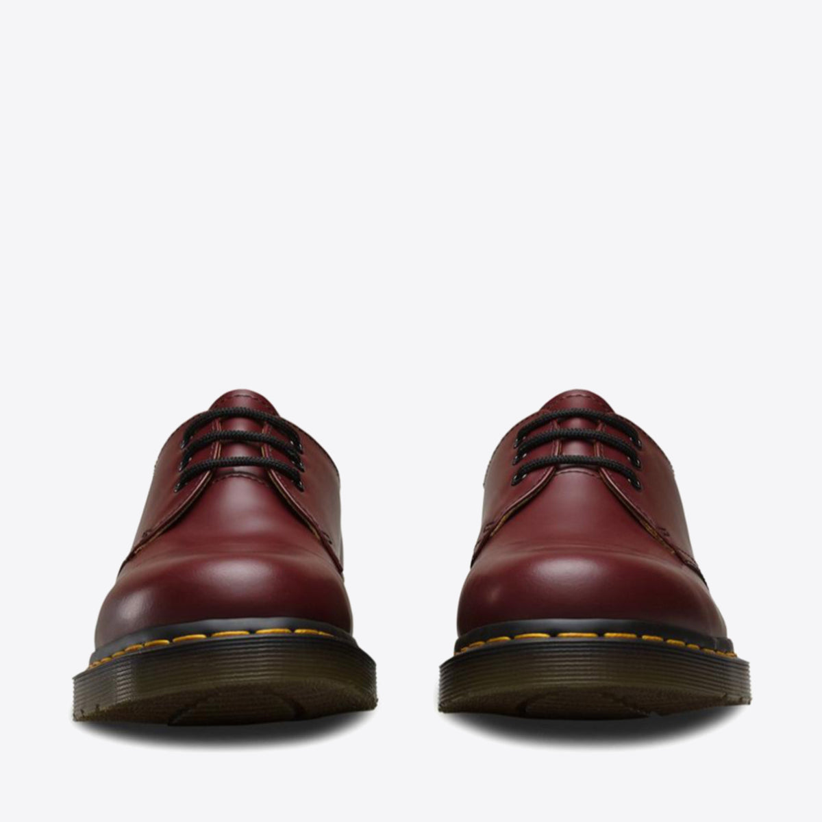 DR MARTENS 1461 Smooth 3 Eye Shoe Cherry Red - Image 5