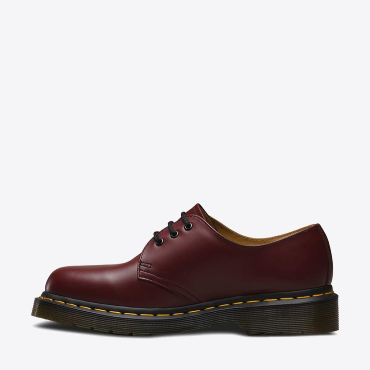 DR MARTENS 1461 Smooth 3 Eye Shoe Cherry Red - Image 6
