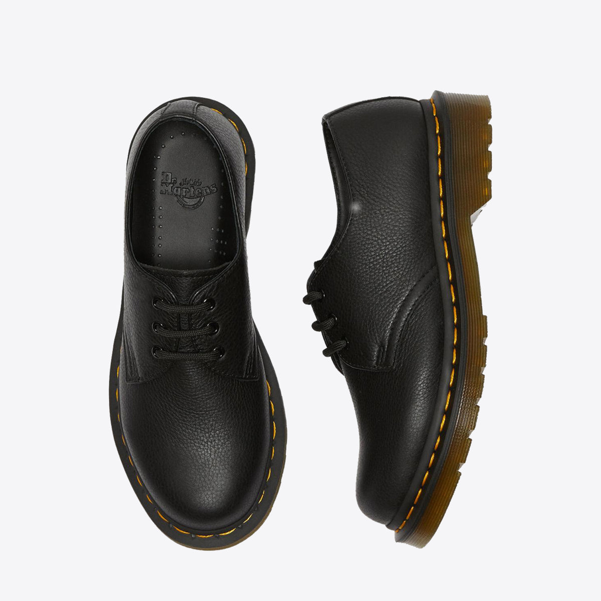 DR MARTENS 1461 Virginia Shoe Black - Image 6