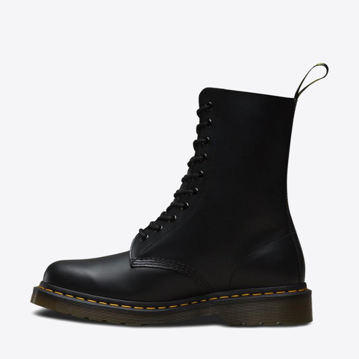 DR MARTENS 1490 Smooth 10-Eye Boot Black - Image 4