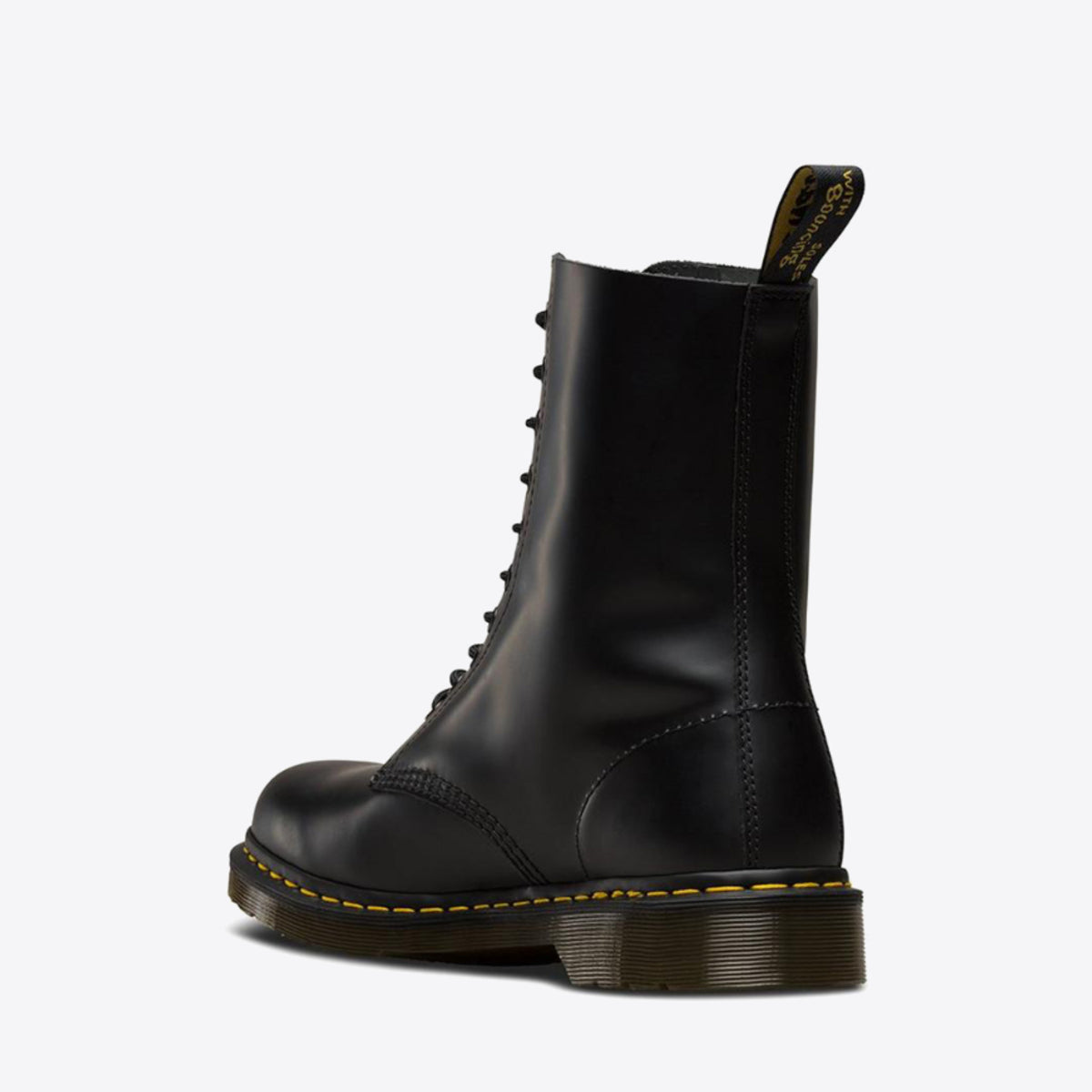 DR MARTENS 1490 Smooth 10-Eye Boot Black - Image 5