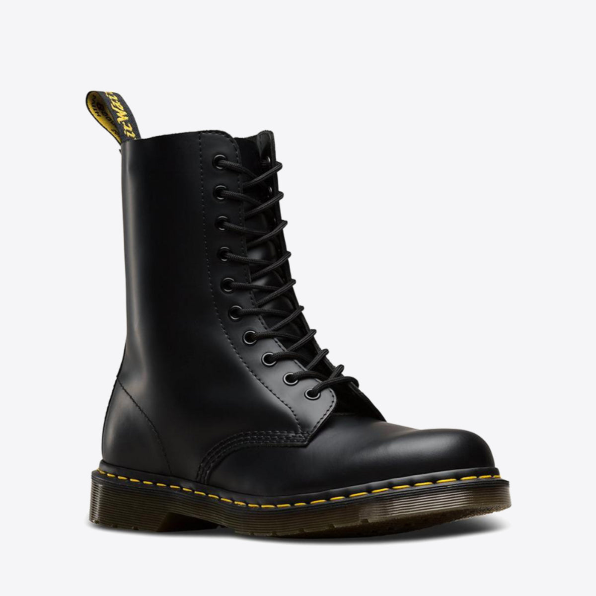 DR MARTENS 1490 Smooth 10-Eye Boot Black - Image 6