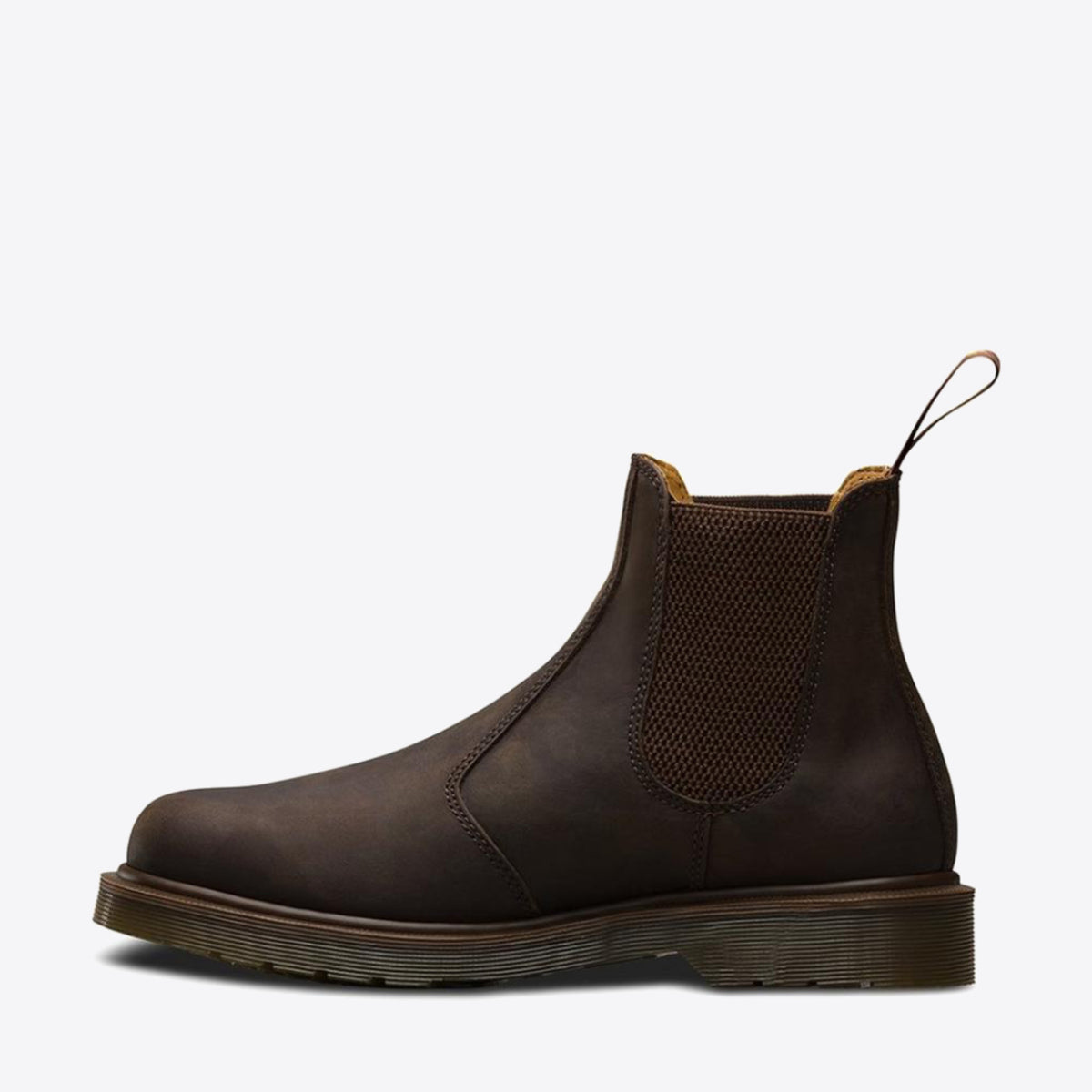 DR MARTENS 2976 Crazy Horse Chelsea Boot Brown - Image 5