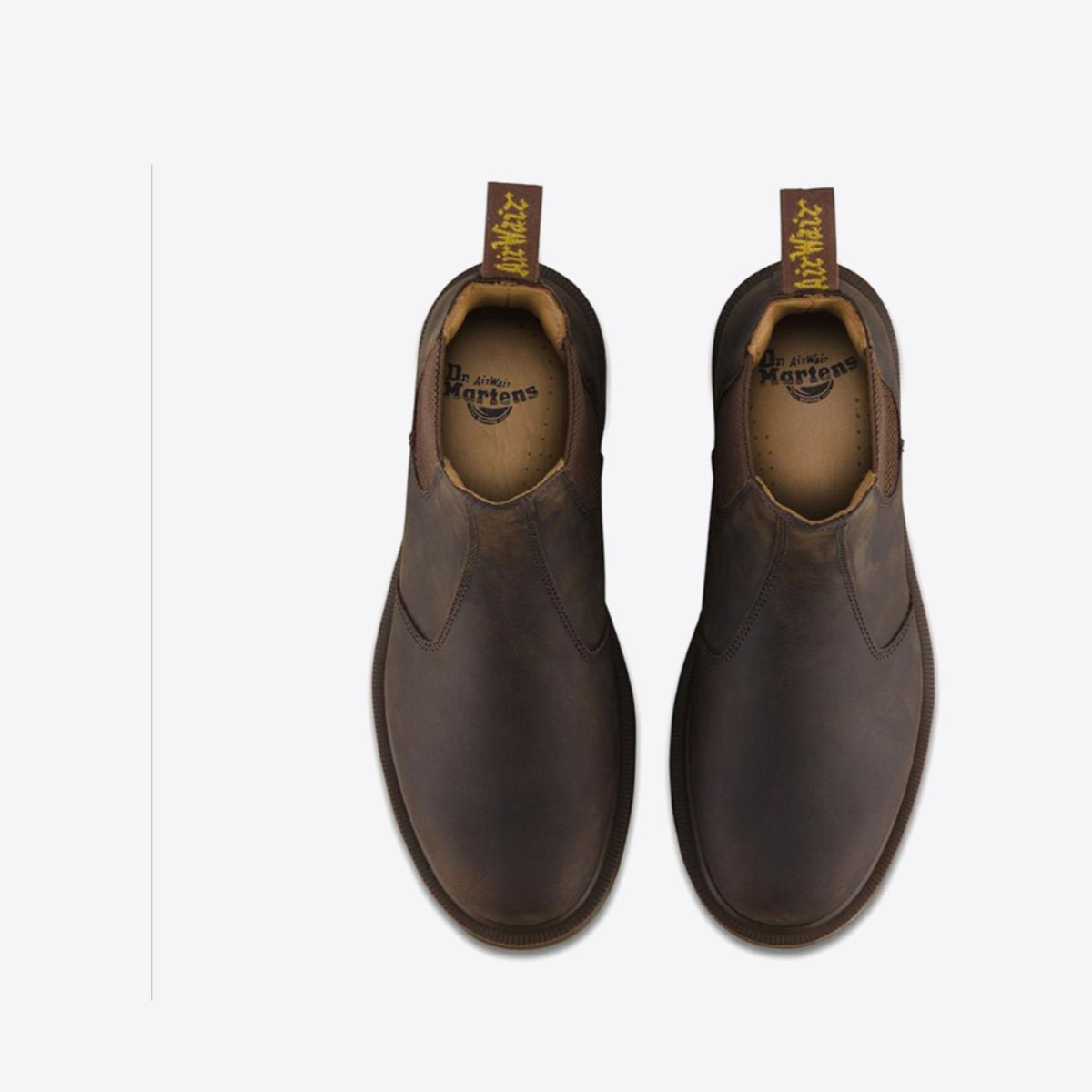 DR MARTENS 2976 Crazy Horse Chelsea Boot Brown - Image 6