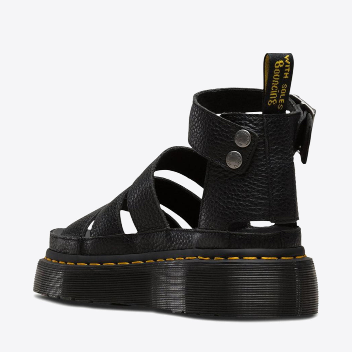 DR MARTENS Clarissa II Quad Sandal Black - Image 4