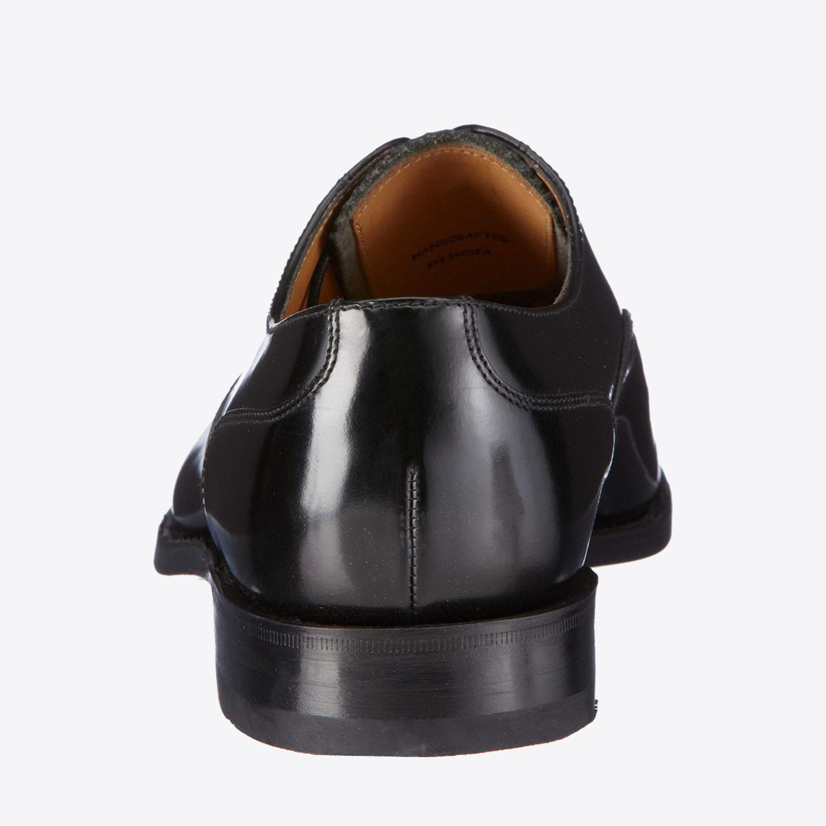 LOAKE 200B Toe Cap Lace Black Leather - Image 10