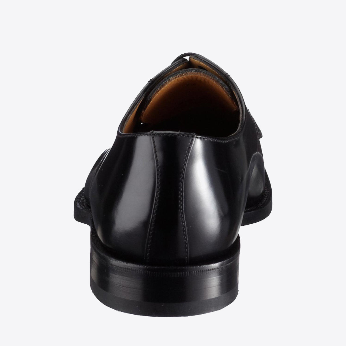 LOAKE 205B Plain Lace Black Leather - Image 4