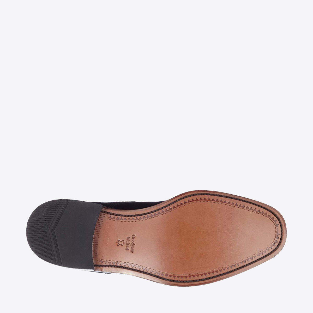 LOAKE 205B Plain Lace Black Leather - Image 5