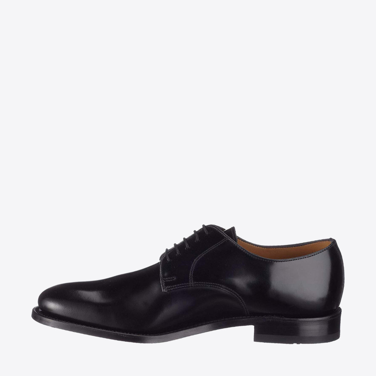 LOAKE 205B Plain Lace Black Leather - Image 6
