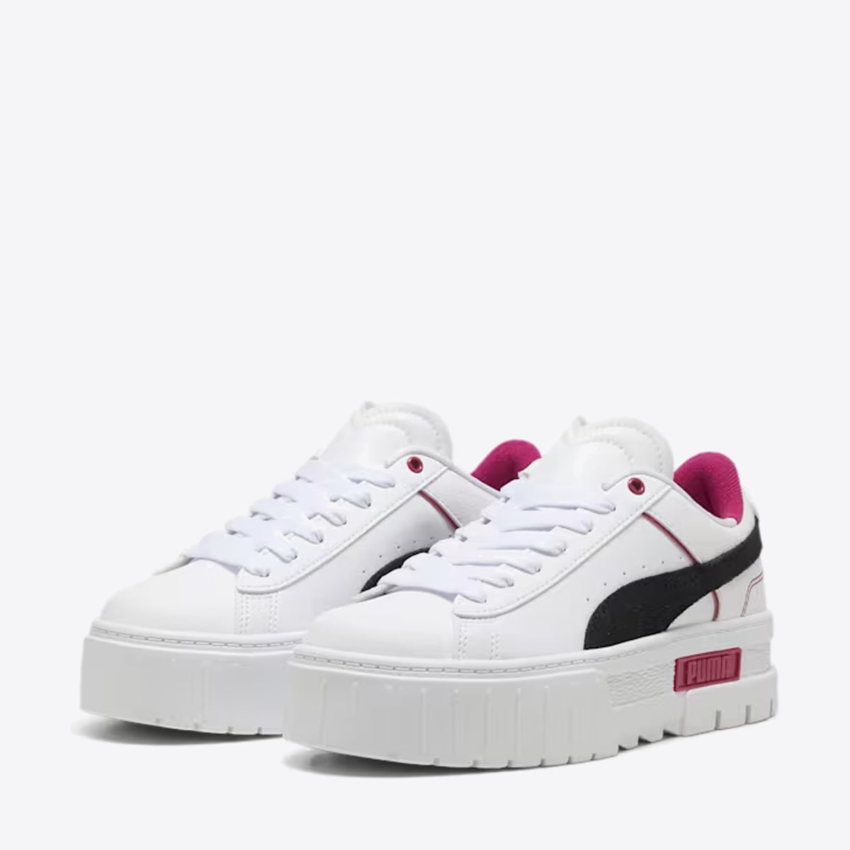 PUMA Mayze Queen of Hearts White/Black/Pink - Image 5