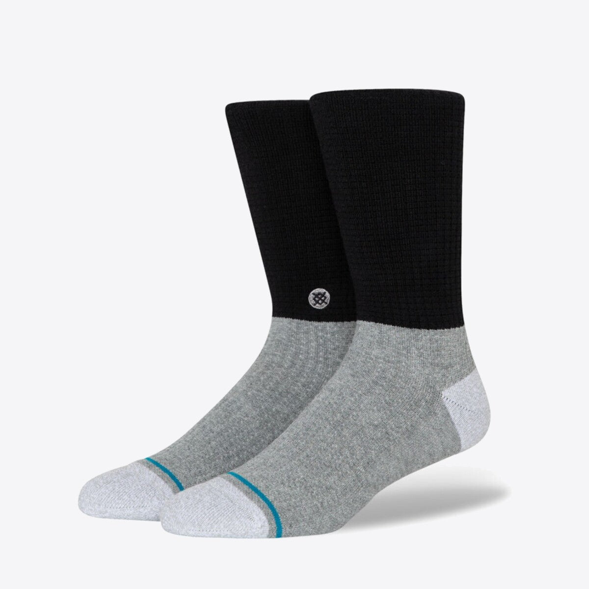 STANCE Head Block Crew Sock Grey - Image 2