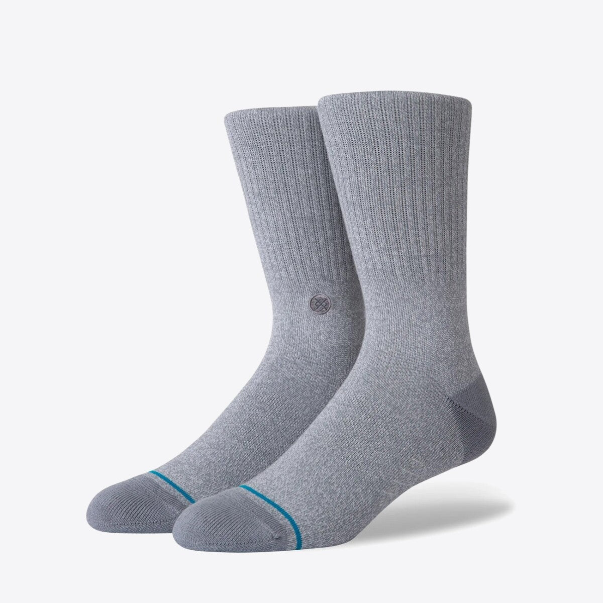 STANCE Icon Athletic Sock Grey Heather - Image 2